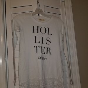 Hollister logo waffle shirt xs**BUNDLES AVAILABLE